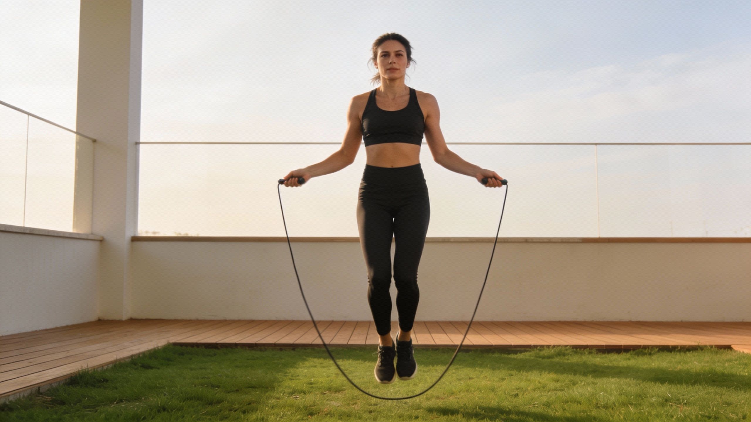 10 minutes de corde à sauter et calories