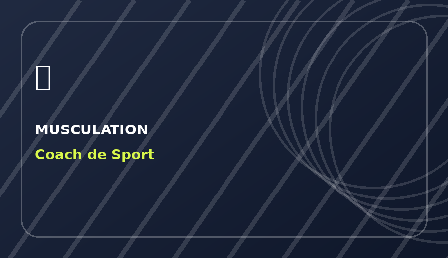 Spécialité Musculation