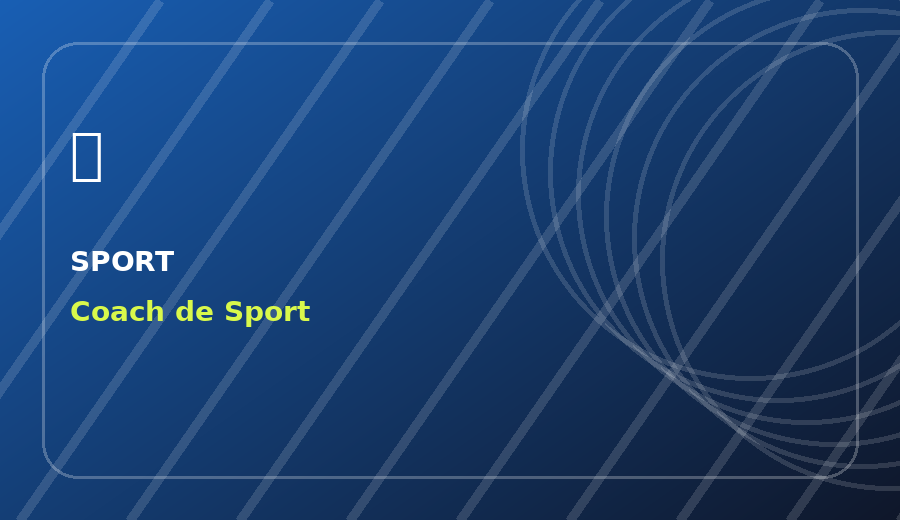 Spécialité Sport
