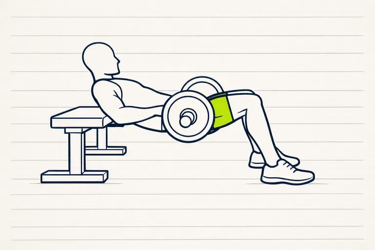 Illustration : Hip thrust