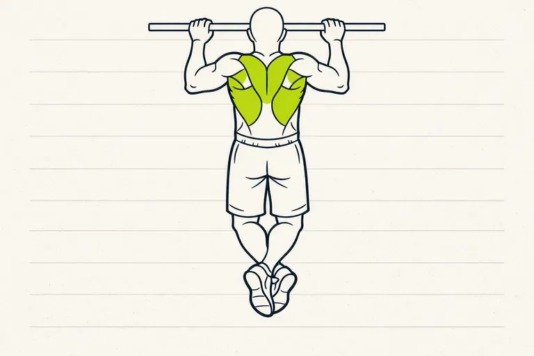 Illustration : Traction en pronation