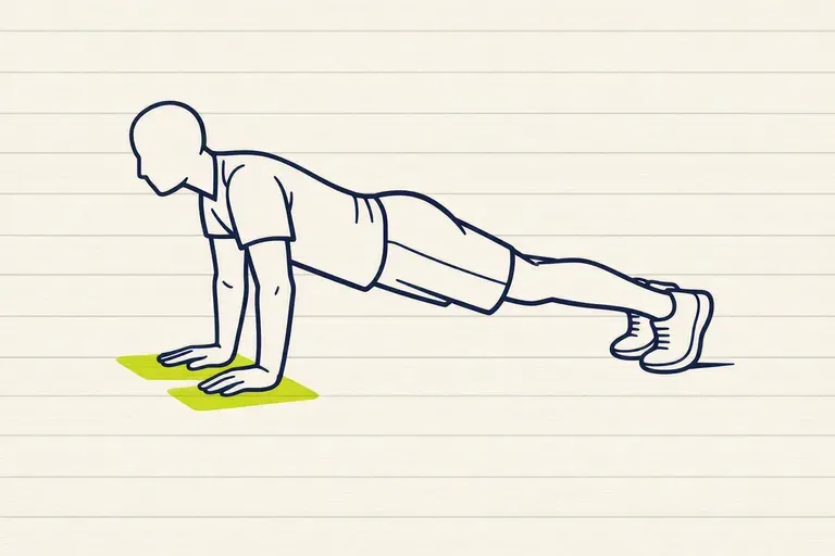 Illustration de la musculation Au poids du corps