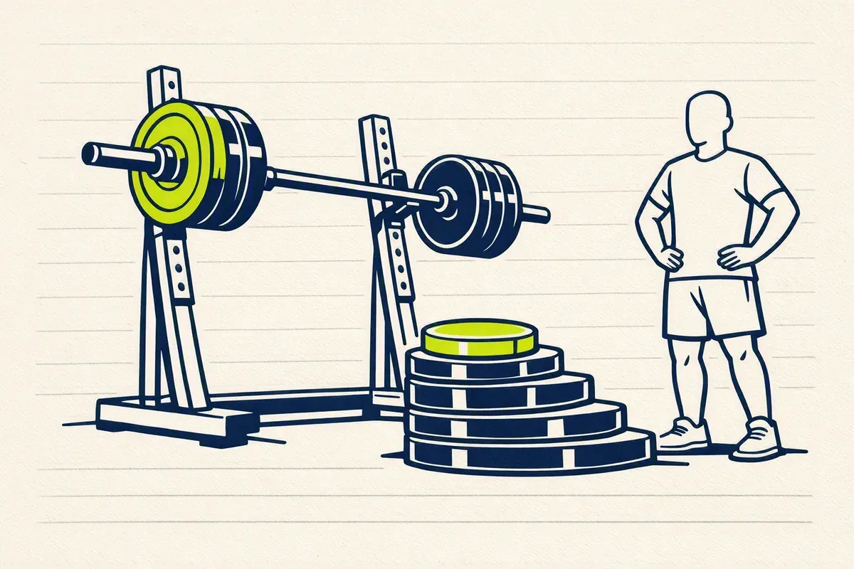 Illustration : estimation de la charge maximale en musculation
