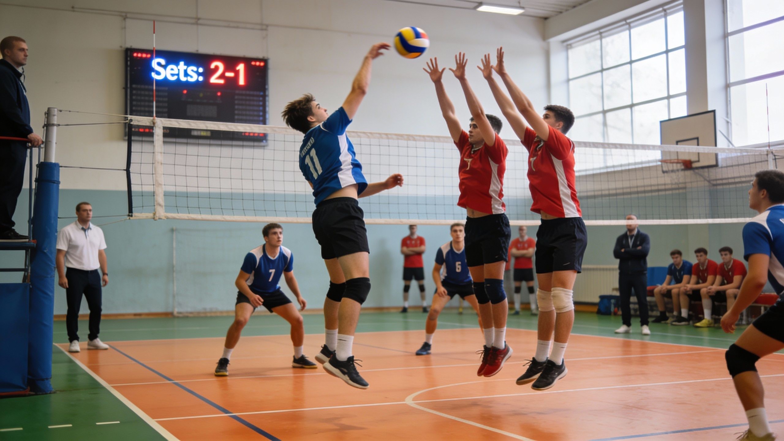 Combien de sets au volley