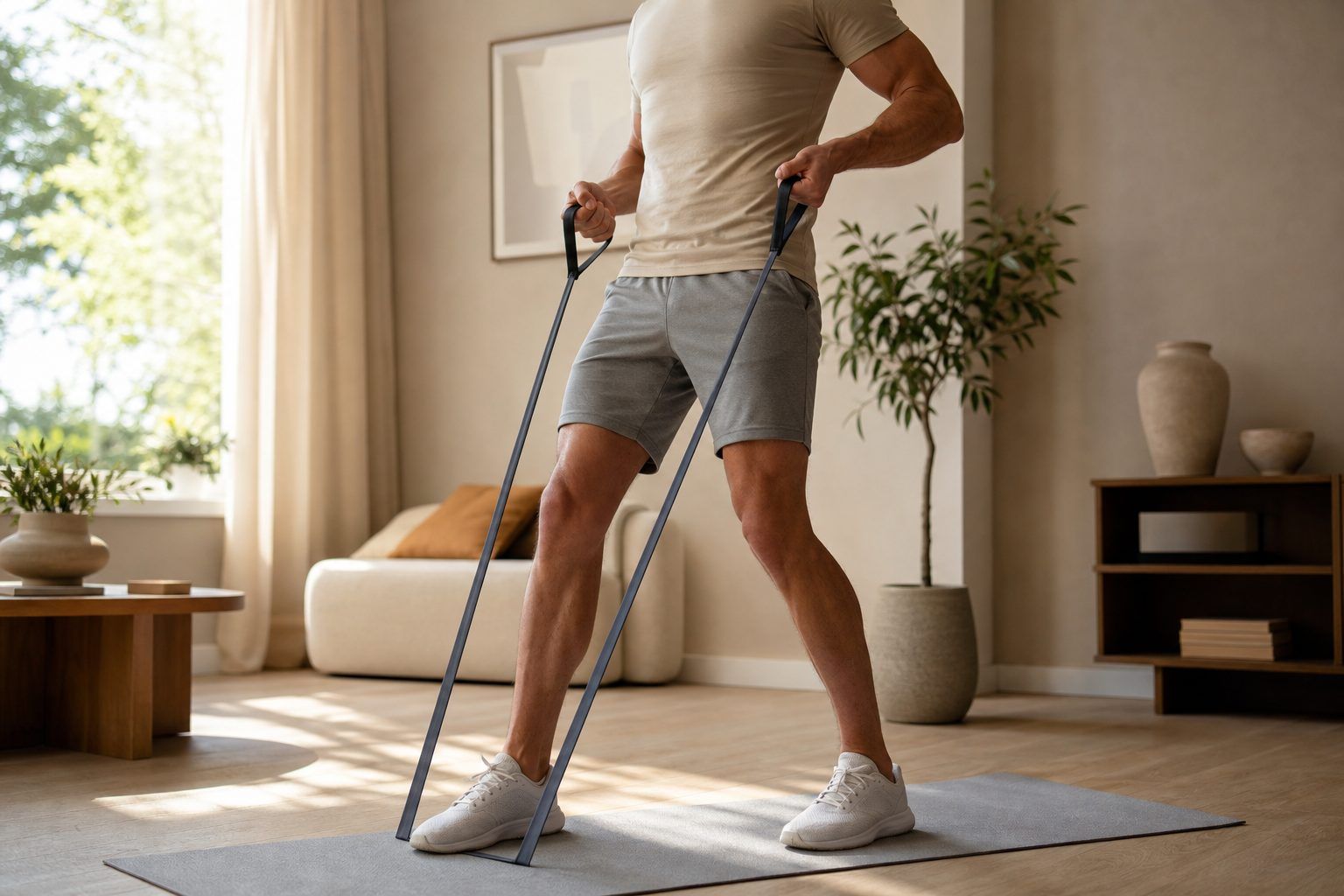 Comment travailler avec un élastique pour se muscler ?