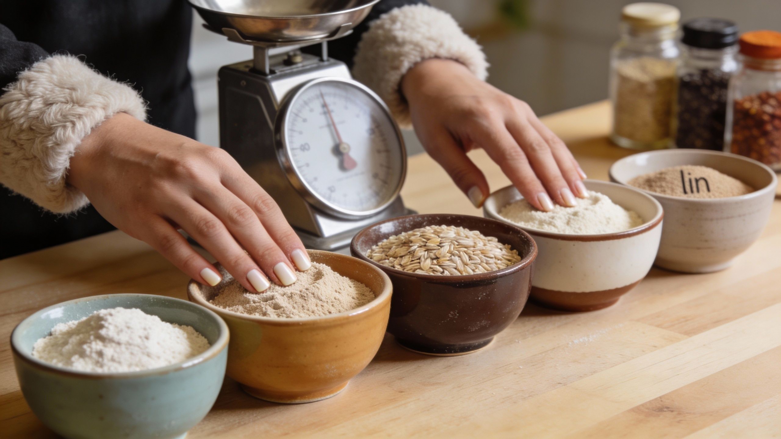 Farines et calories au quotidien