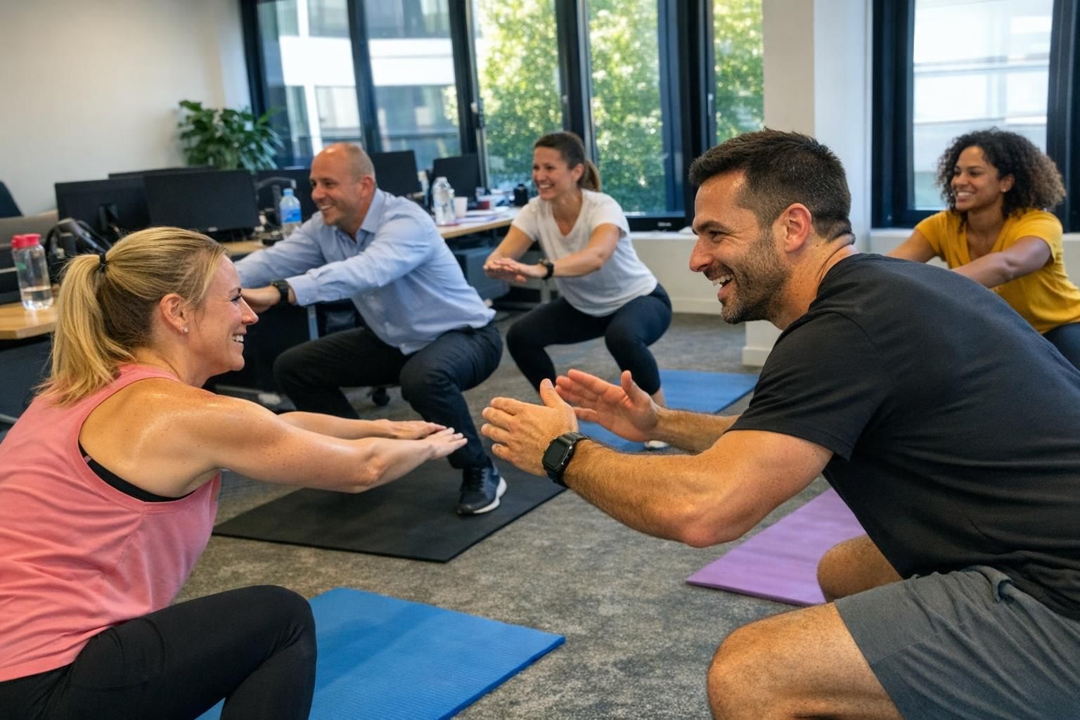 Coach sportif entreprise : quel format apporte un vrai ROI bien-être ?