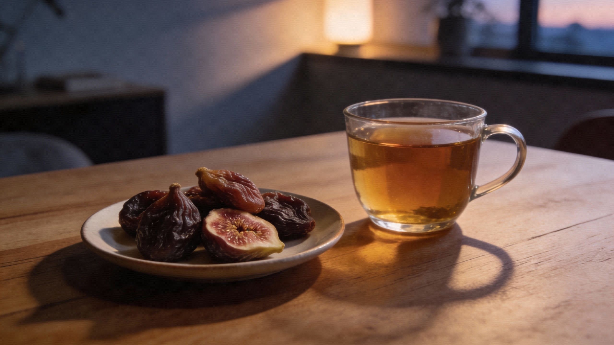 Manger des figues sèches le soir