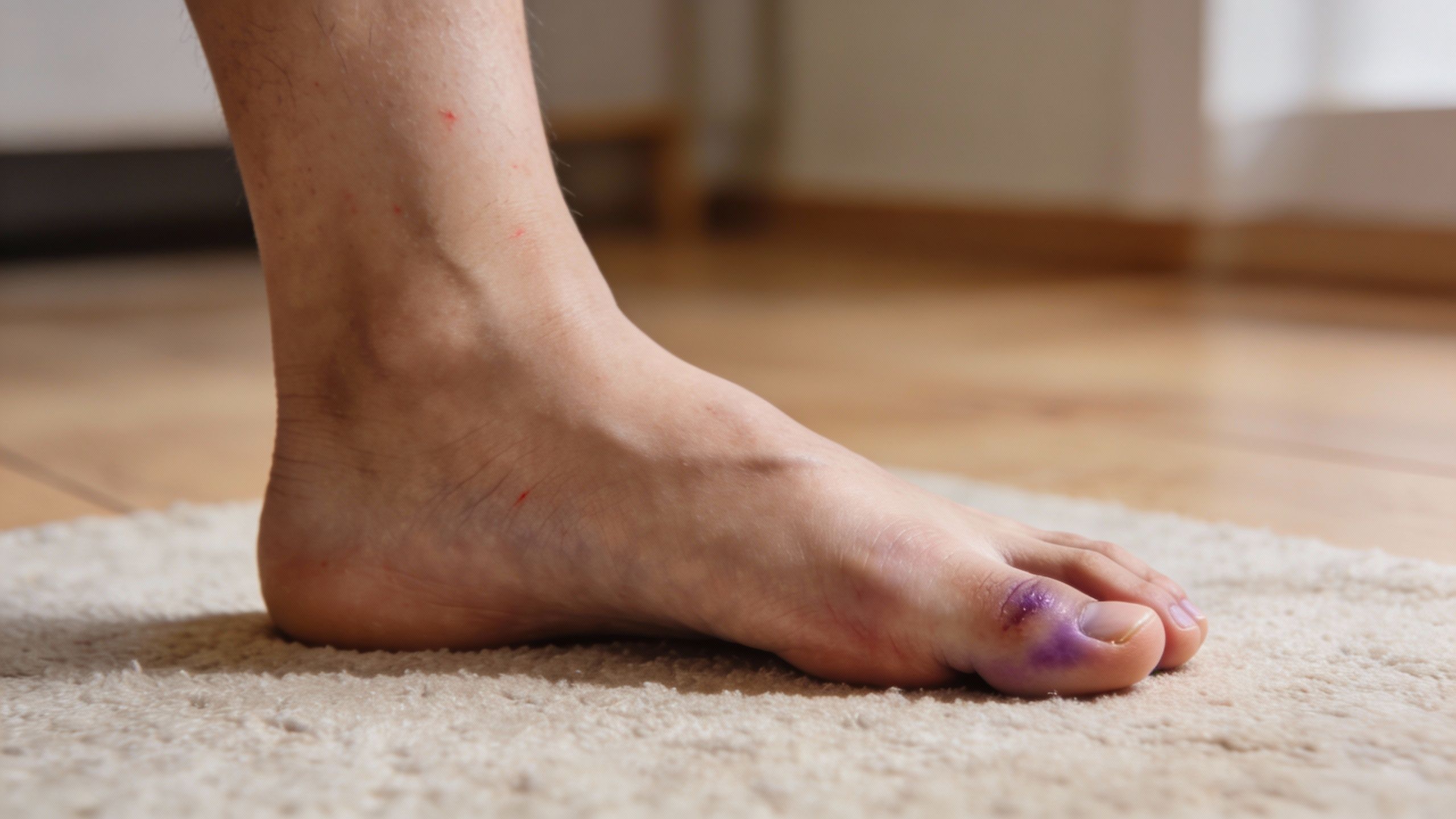 Petit doigt de pied cassé reconnaître et réagir
