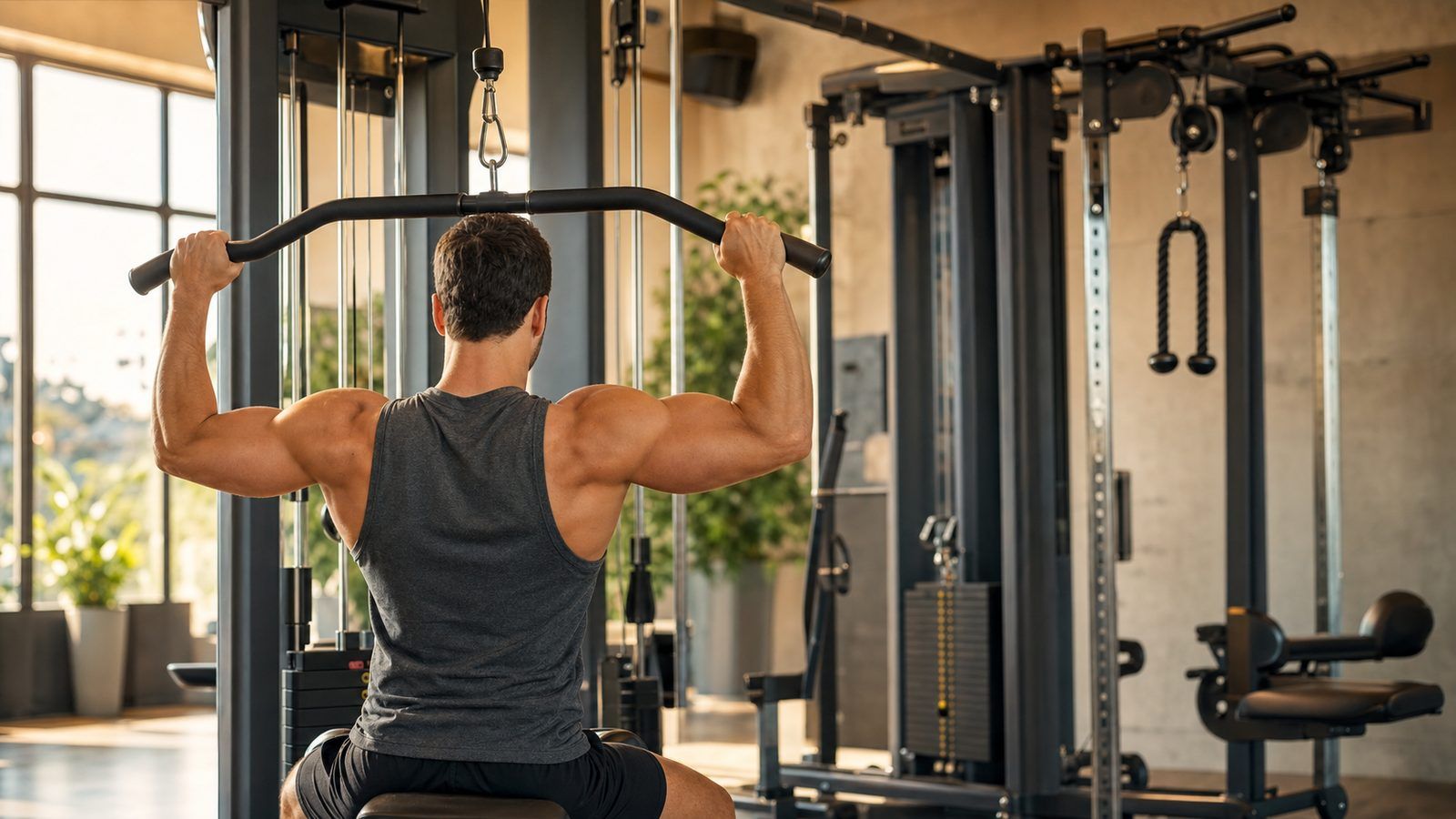 Quels exercices travailler à la poulie&nbsp;: dos, pectoraux, triceps