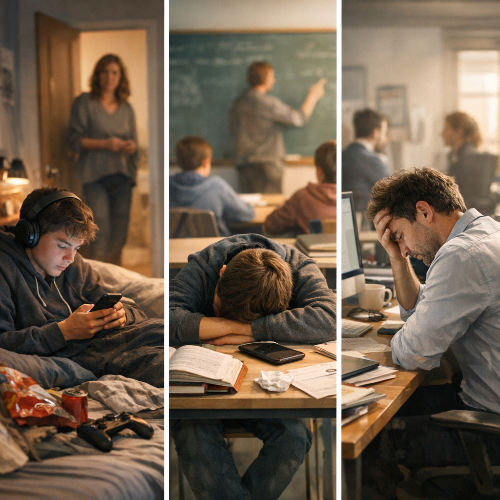 Conséquences sociales, scolaires et professionnelles : quand l’écran déborde