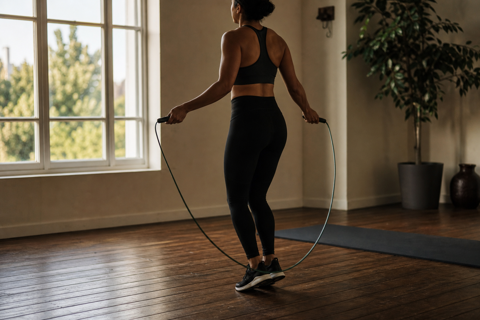 Un programme de corde à sauter qui respecte votre niveau