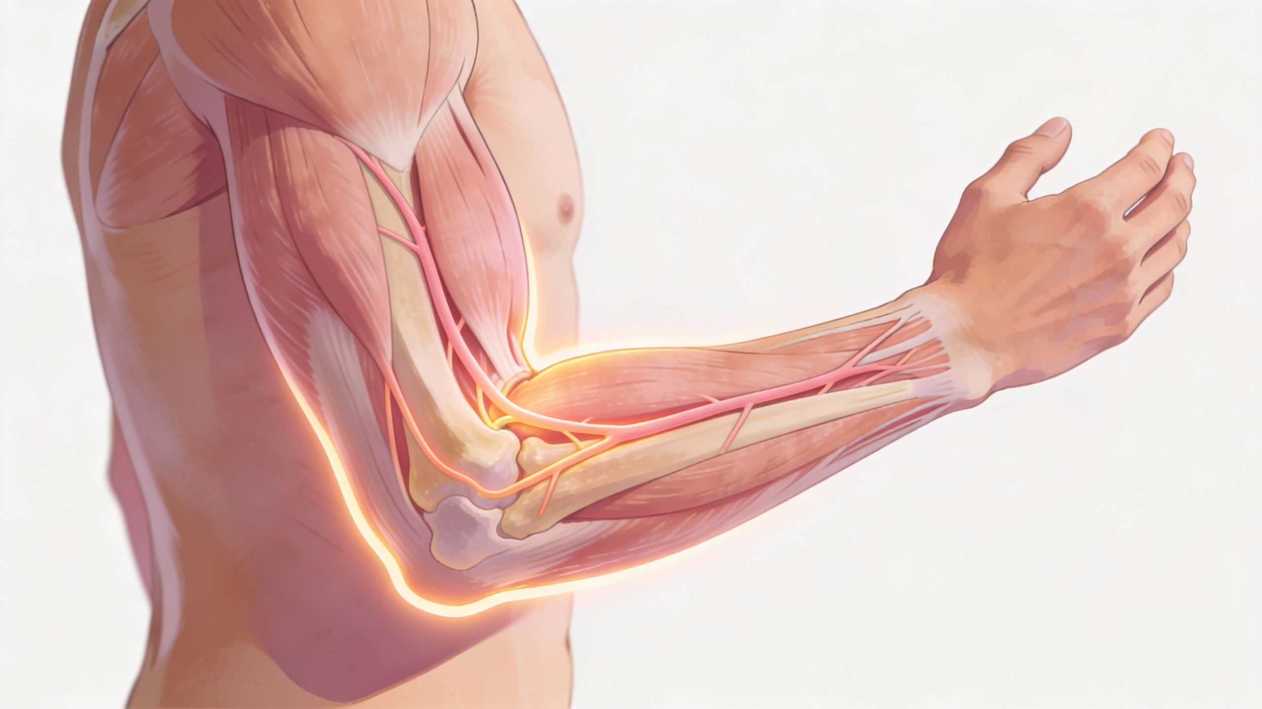 Symptôme du nerf cubital coincé