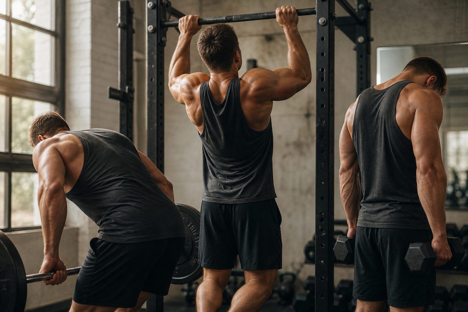 Rowing barre, tractions et shrugs&nbsp;: les erreurs que tu peux voir tout de suite